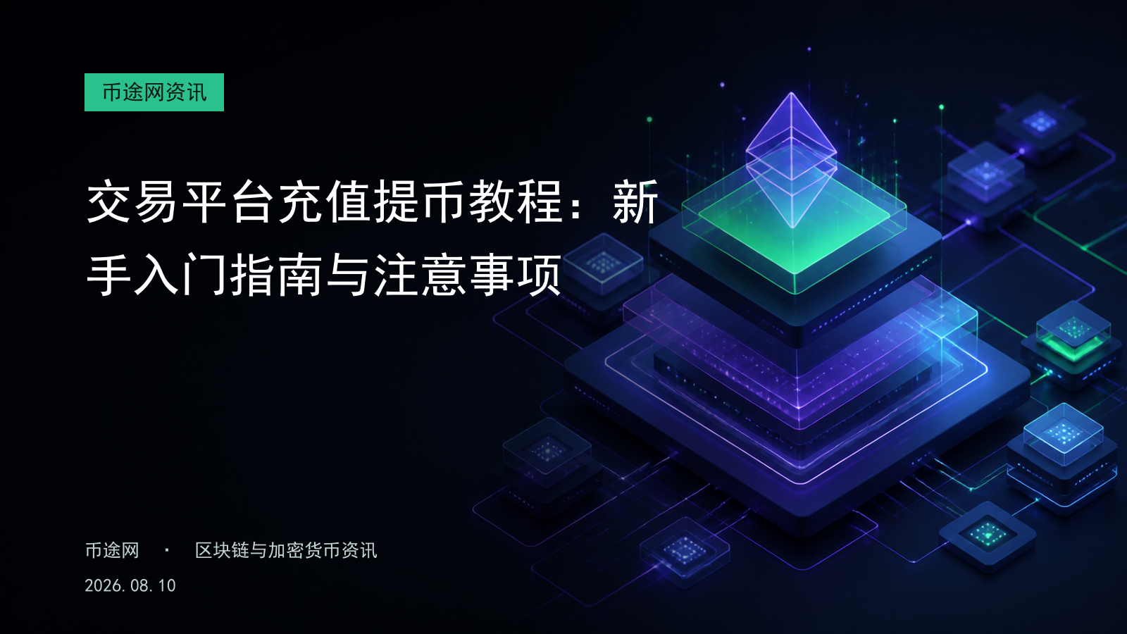 交易平台充值提币教程:新手入门指南与注意事项